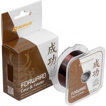Леска FORWARD Carp & Feeder brown 0,261mm/100m Nylon (N-FСF-0261-100) Nisus