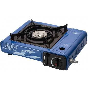 Плита газовая портативная в кейсе CAMPING GURU PLUS с переходником (TS-233) TOURIST