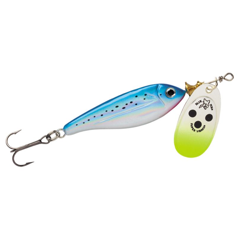 Блесна вращающаяся BLUE FOX Minnow Super Vibrax 2 /SB / 9гр.