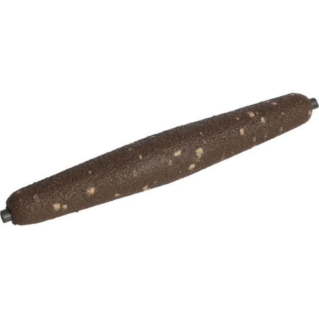Грузило для ловли сома Mikado сквозное, продолговатой формы (коричневый) 49BR  100 г.