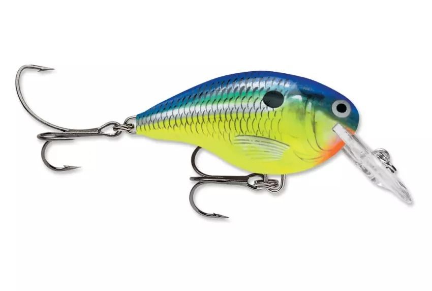 Воблер RAPALA Dives-To 06 /PRT /плавающий/ до 1,8м, 5см, 13гр