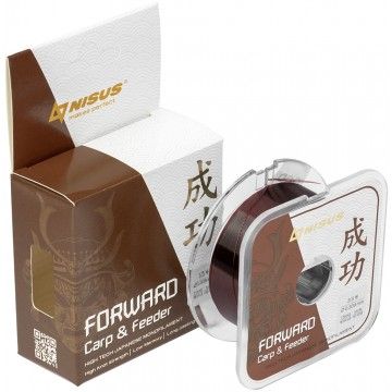 Леска FORWARD Carp & Feeder brown 0,309mm/100m Nylon (N-FСF-0309-100) Nisus