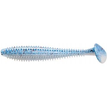 Виброхвост Shaggy 3,35"/8,5 см Blue Fish 5шт. (HS-16-052) Helios