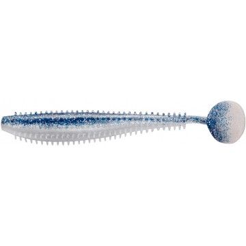 Виброхвост Shaggy 3,35"/8,5 см Blue Pearl 5шт. (HS-16-049) Helios