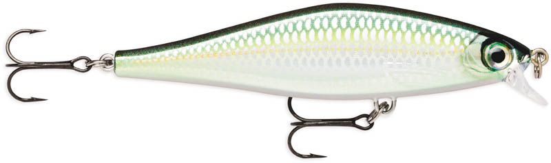 Воблер RAPALA Shadow Rap Shad 09 /BLK /медленно всплывающ./ 0,9м-1,2м, 9см, 12гр