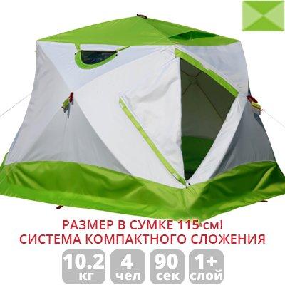 Палатка "ЛОТОС Куб 4 Компакт (лонг)"
