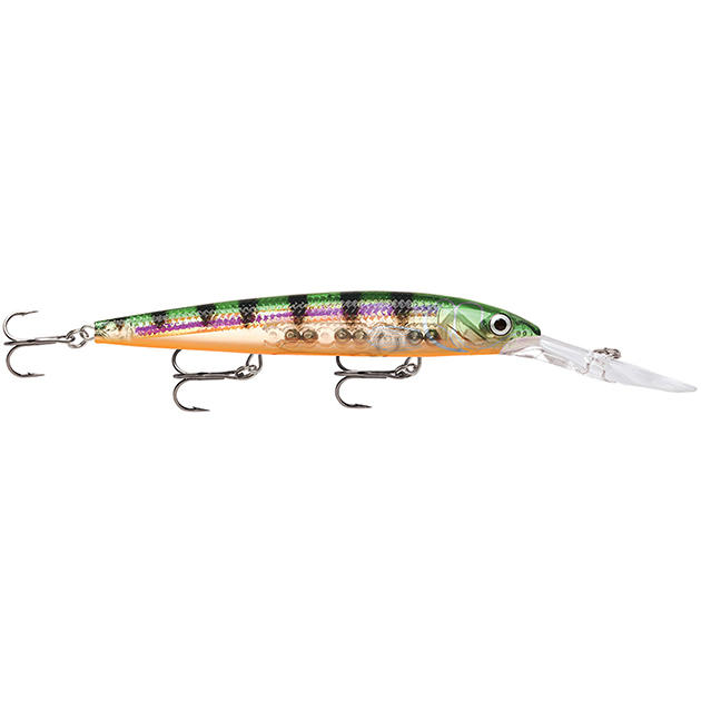 Воблер RAPALA Downdeep Husky Jerk 14 /GP /суспендер/ 4,4-5,5м, 14см, 23гр.