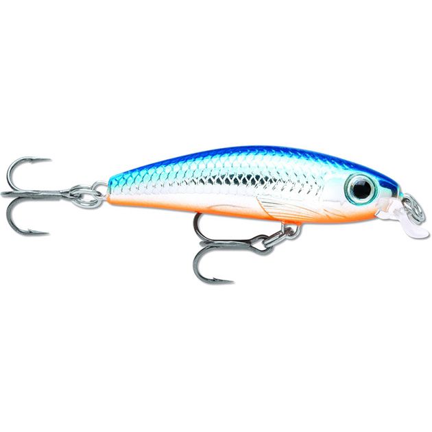 Воблер RAPALA Ultra Light Minnow 06 /SB /медленно тонущ. / 0,6-0,9м  6см, 4гр.