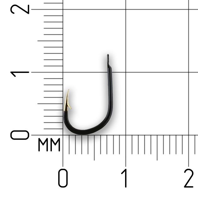 Крючки Mikado GOLDEN POINT - ISEAMA №  8 GB (с лопаткой) ( 10 шт.)