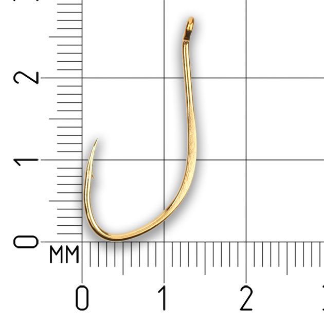Крючки Mikado SENSUAL - AJI DOUSKI W/RING №  2 G (с ушком) ( 10 шт.)