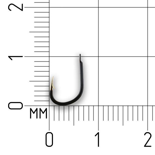 Крючки Mikado GOLDEN POINT - ISEAMA № 10 GB (с лопаткой) ( 10 шт.)