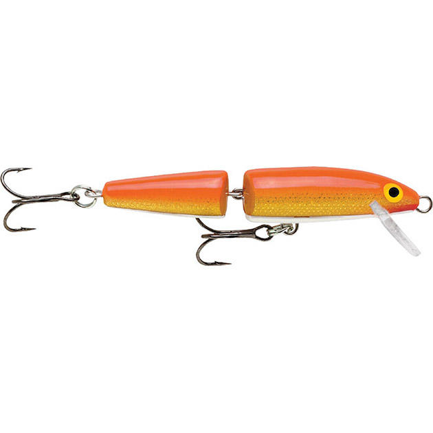 Воблер RAPALA Jointed 09 /GFR /плавающий/  1,2-2,1м, 9см, 7гр