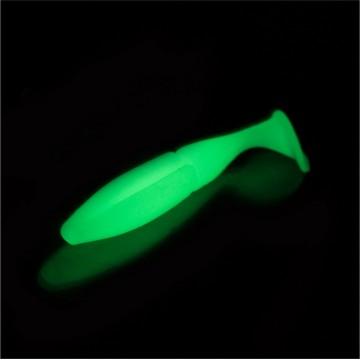 Виброхвост Helios Guru 5,0"/12,7 см Phosphorus 5шт. (HS-31-041)