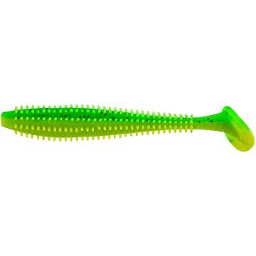 Виброхвост Shaggy 3,35"/8,5 см Green Lime 5шт. (HS-16-010) Helios