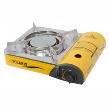 Плита газовая портативная SOLARIS в кейсе керамическая (TS-700)