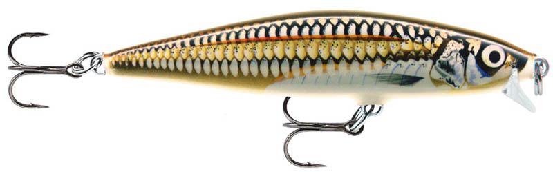 Воблер RAPALA Flat Rap 08 /SEW /плавающий/ 0,9-1,8м, 8см, 7гр