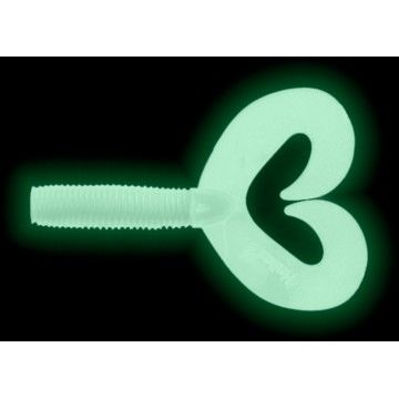 Твистер Credo Double Tail 2,95"/7,5 см Phosphorus 7шт. (HS-12-041) Helios
