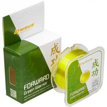 Леска FORWARD Green Warrior 0,370mm/100m Nylon (N-FGW-0370-100) Nisus