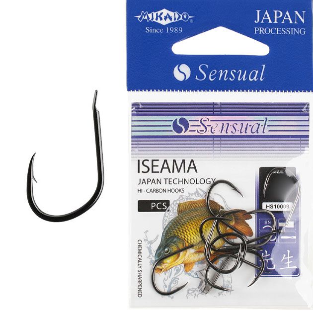 Крючки Mikado SENSUAL - ISEAMA № 6 BN (с лопаткой) ( 10 шт.)