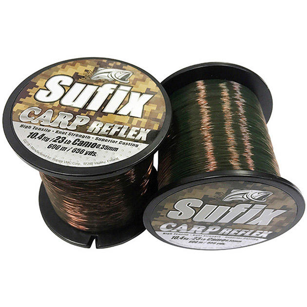 Леска карповая SUFIX Reflex 600м 0.28мм 6,6кг CAMO