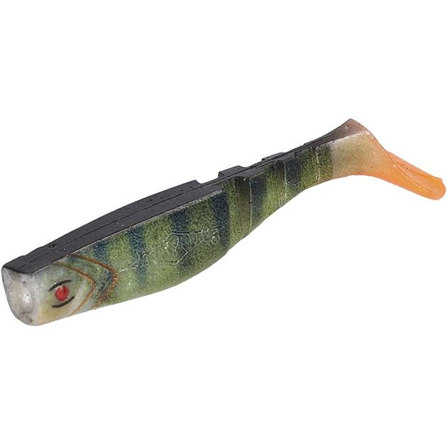Виброхвост Mikado FISHUNTER 10.5 см / 3D-PERCH  уп.=4 шт.