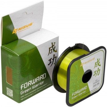 Леска FORWARD Green Warrior 0,405mm/100m Nylon (N-FGW-0405-100) Nisus