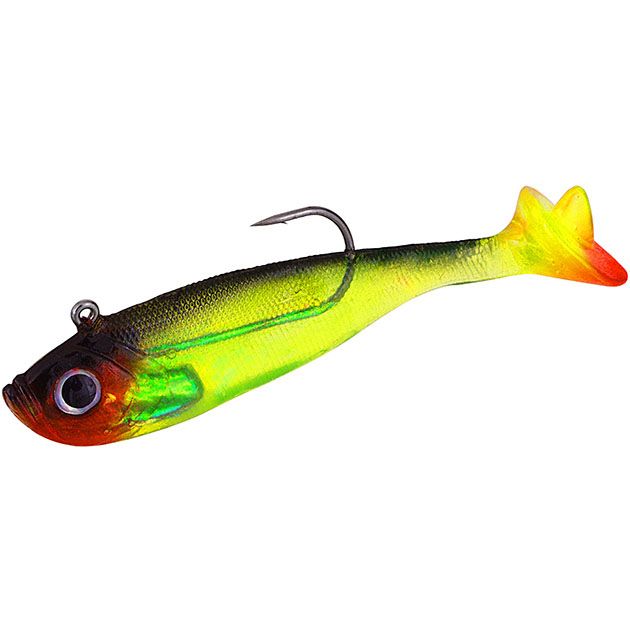 Твистер оснащённый Mikado CRYSTAL FISH WX5550 12 см./008, 32г. ( 2 шт.)