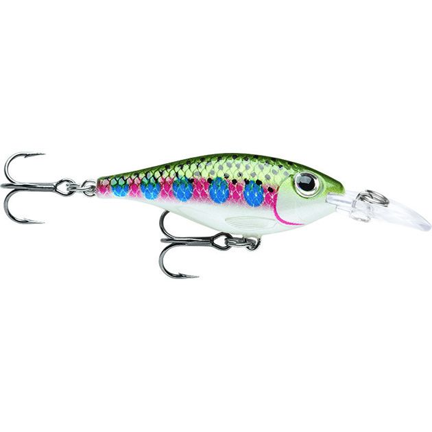 Воблер RAPALA Ultra Light Shad 04 /RT /медленно тонущ. / 1,2-1,5м, 4см, 3гр.