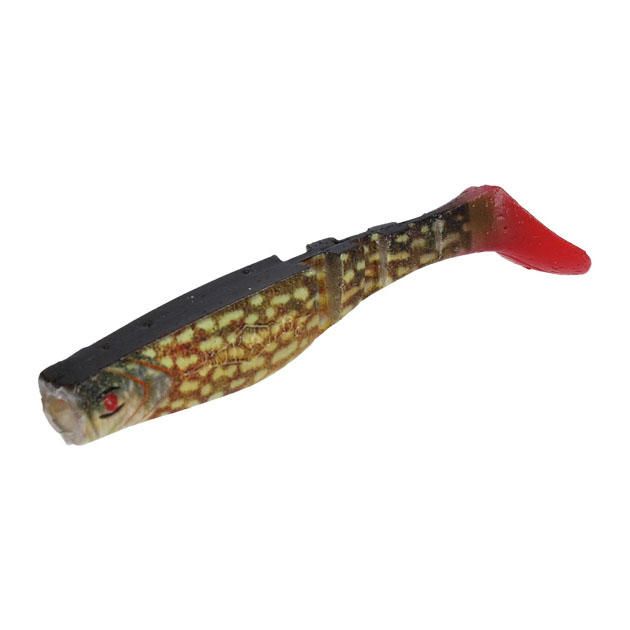 Виброхвост Mikado FISHUNTER 8 см / 3D-PIKE ( 5 шт.)