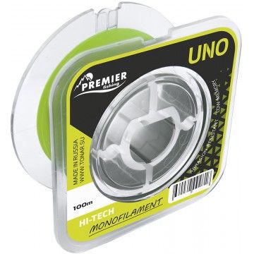 Леска UNO 0,45mm/100m F.Yellow Nylon PREMIER fishing (PR-U-Y-045-100)