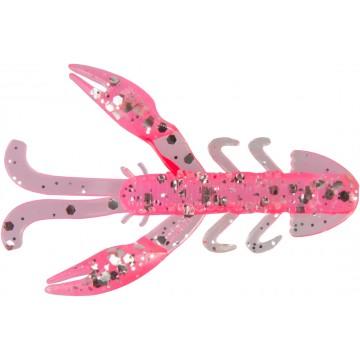 Рак Helios Omar 2,05"/5,2 см Silver Sparkles & Pink 15шт. (HS-24-035)