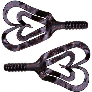 Твистер Credo Four Tail 3,35"/8,5 см Dark Star 10шт. (HS-20-047) Helios