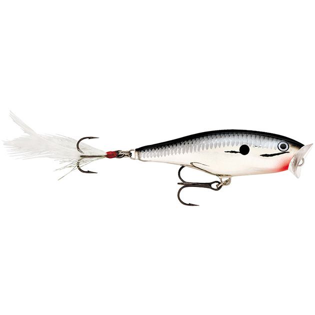 Воблер RAPALA Skitter Pop 09 /CH /поверхостный/ 9см, 14гр.