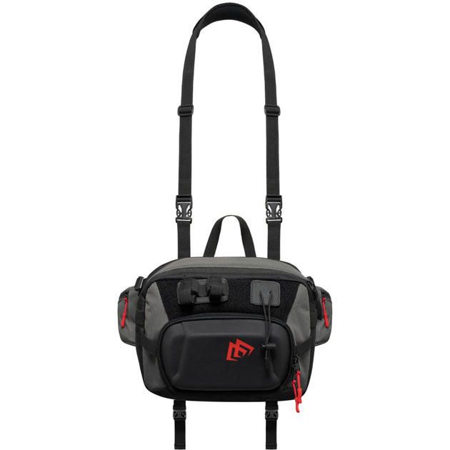 Сумка поясная Mikado HIP PACK - FISHING BELT с полужёстким отдел. (28 x 22 х 12 см.)