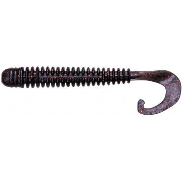 Твистер Credo Long Body 2,95"/7,5 см Dark Star 12шт. (HS-9-047) Helios