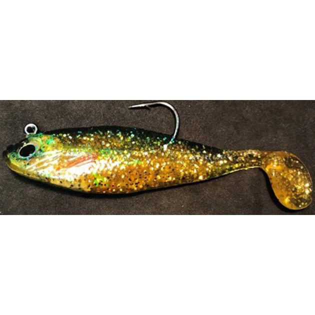 Твистер оснащённый Mikado CRYSTAL FISH WX5551 10см./064, 30г. ( 2 шт.)