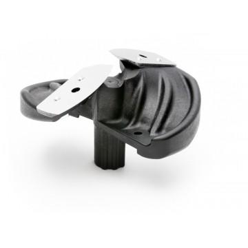 Голова режущая ледобура ICEBERG-130(R) V2.0/V3.0 (правое вращение) в сборе (радиусные ножи+футляр)