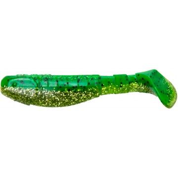 Виброхвост Chubby 3,55"/9 см Green Peas 5шт. (HS-4-051) Helios