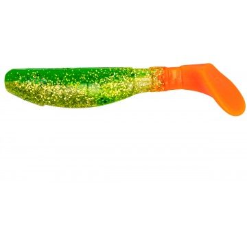 Виброхвост Chubby 3,55"/9 см Green Peas OT 5шт. (HS-4-054) Helios