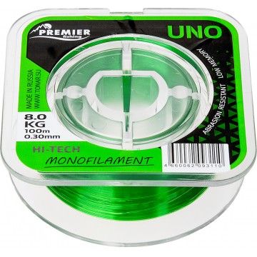 Леска UNO 0,30mm/100m Green Nylon (PR-U-G-030-100) Premier Fishing