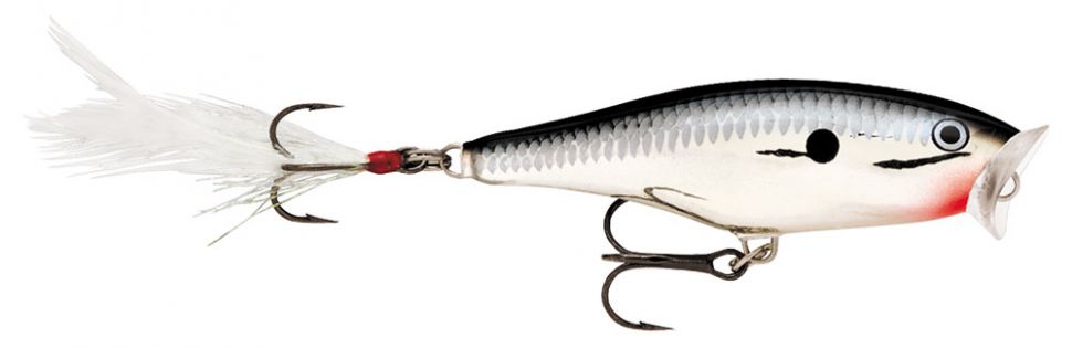 Воблер RAPALA Skitter Pop 07 /CH /поверхностный/ 7см, 7гр.