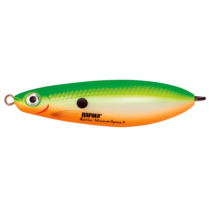 Незацепляйка RAPALA Rattlin' Minnow Spoon 08 /GSU / 8см, 16гр.