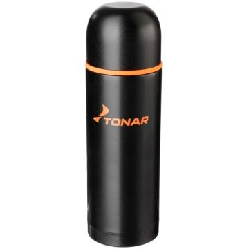 Термос HS.TM-025 1000ML черный (дополн.пласт.чашка) TONAR