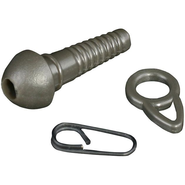 Клипса для карповых грузил Mikado (коричневый) AMC-9057-07 (5 шт.)