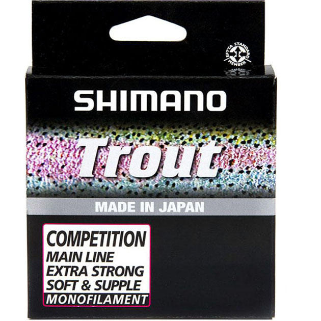 Леска SHIMANO Trout Competition Mono 150m красная 0,12мм