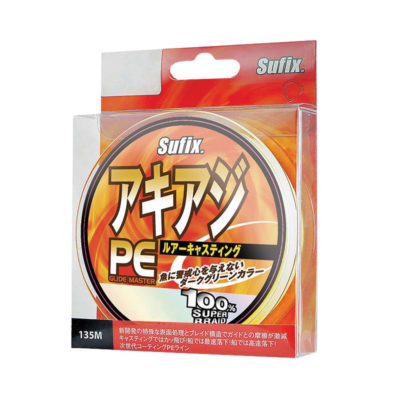 Леска плетеная SUFIX PE Glide Master желтая 135 м 0.30 мм 27.0 кг PE3