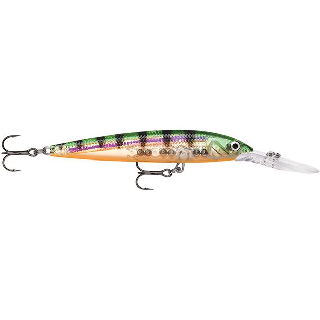 Воблер RAPALA Downdeep Husky Jerk 10 /GP /суспендер/ 2,1-4,8м, 10см, 11гр.