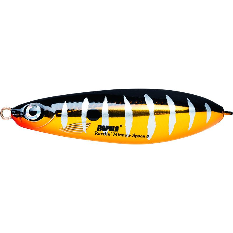 Незацепляйка RAPALA Rattlin' Minnow Spoon 08 /RTR / 8см, 16гр.