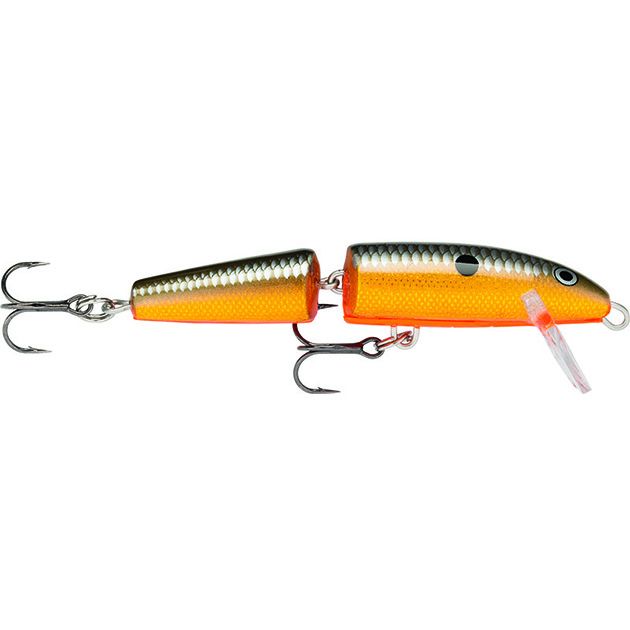 Воблер RAPALA Jointed 09 /OGSD /плавающий/  1,2-2,1м, 9см, 7гр