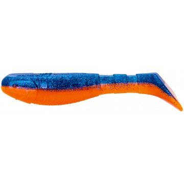 Виброхвост Chubby 3,55"/9 см Star Blue & Orange 5шт. (HS-4-044) Helios